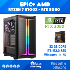 Refurbished PC Ryzen 7 8700F – RTX 3080 – 32gb – 1TB