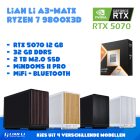 Lian Li A3 - Ryzen 7 9800X3D - RTX 5070 12GB