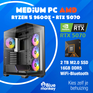 PC Ryzen 5 - RTX 5070 - 16gb DDR5 - 2TB