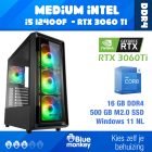 Refurbished PC i5 12400F – RTX 3060Ti – 16gb DDR4 – 500GB