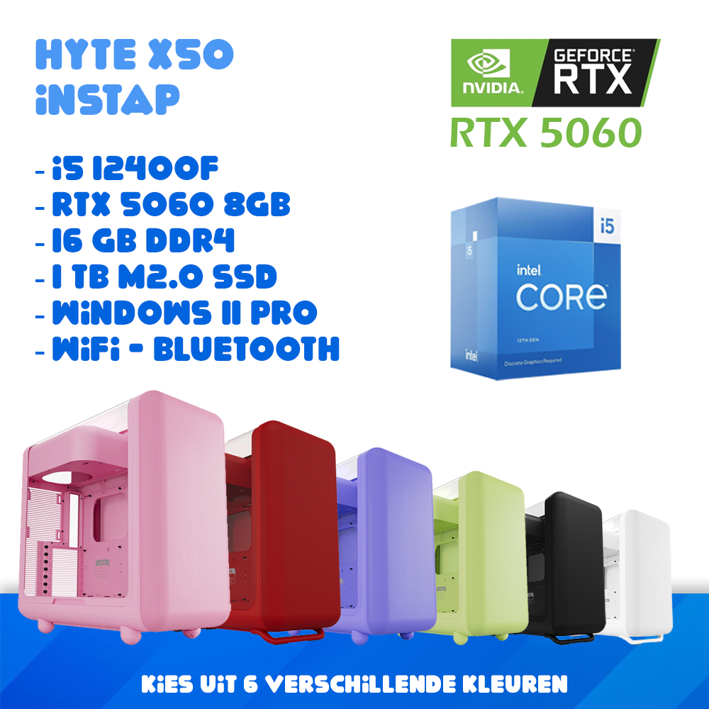 Hyte X50 instap